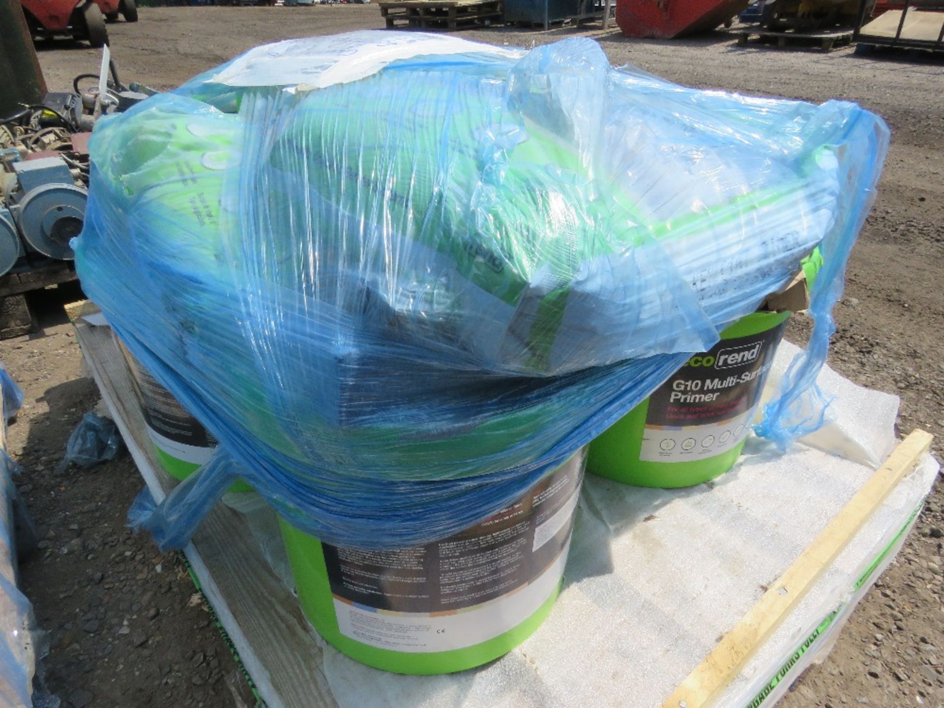 PALLET OF ECO REND AND OTHER BUILDING PRODUCTS. THIS LOT IS SOLD UNDER THE AUCTIONEERS MARGIN SCH - Image 3 of 7
