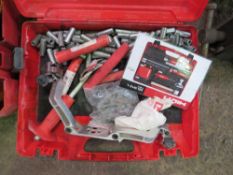 HILTI FIXING KIT IN A BOX. THIS LOT IS SOLD UNDER THE AUCTIONEERS MARGIN SCHEME, THEREFORE NO VAT