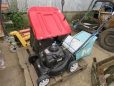 MAC PETROL ENGINED MOWER. THIS LOT IS SOLD UNDER THE AUCTIONEERS MARGIN SCHEME, THEREFORE NO VAT
