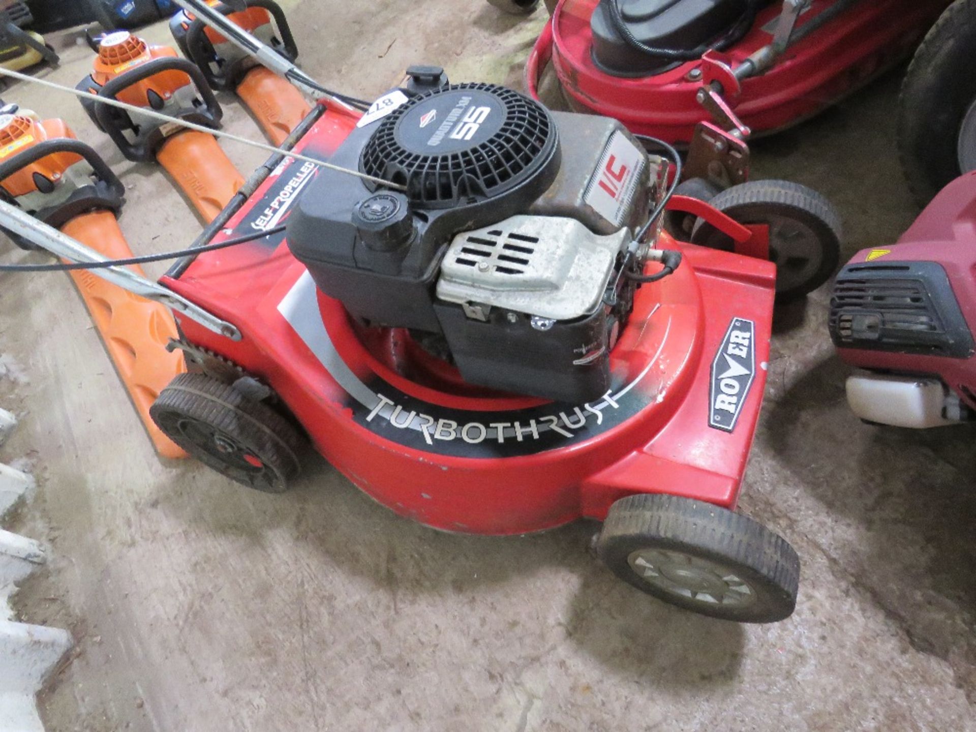 ROVER PETROL ENGINED SELF PROPELLED MOWER, NO COLLECTOR. - Image 5 of 5