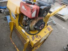 MORTIMER SINGLE DRUM ROLLER WITH YANMAR ENGINE.