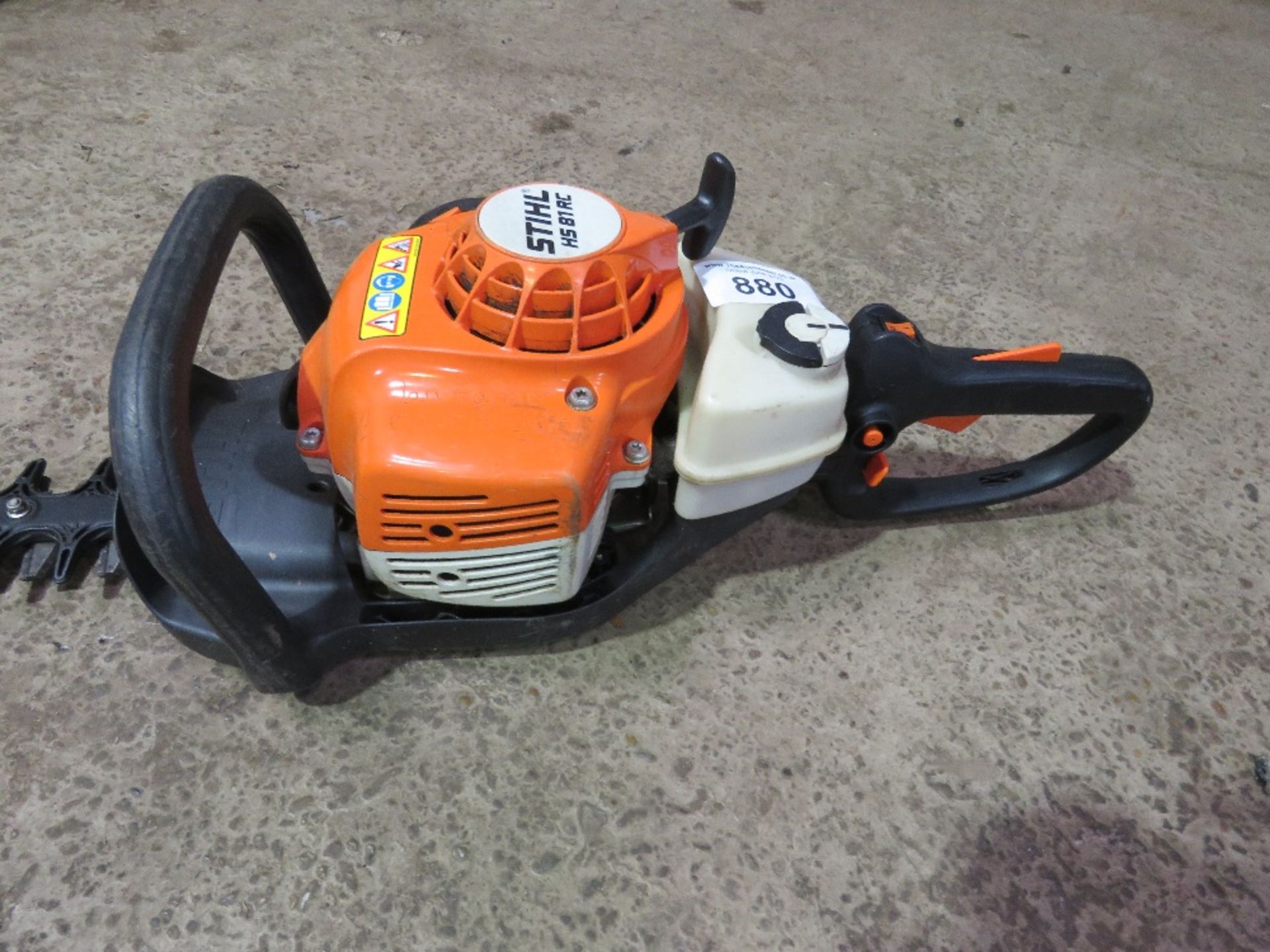 STIHL HS81RC PROFESSIONAL PETROL HEDGE CUTTER. - Image 5 of 5