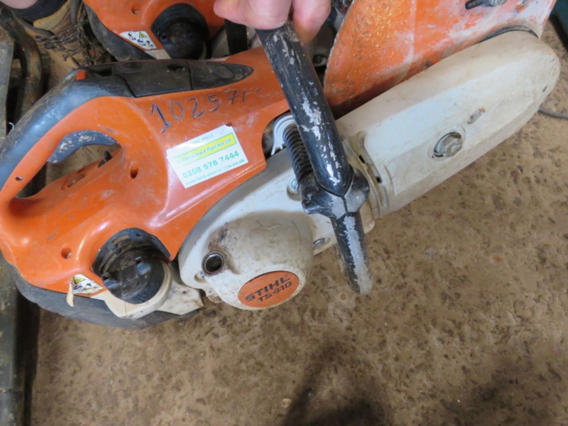 STIHL TS410 PETROL CUT OFF SAW. - Image 2 of 2