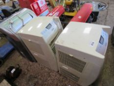 3 X ROOM AIR CONDITIONER UNITS. THIS LOT IS SOLD UNDER THE AUCTIONEERS MARGIN SCHEME, THEREFORE
