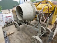 DIESEL ENGINED SITE MIXER, HANDLE START.