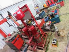 PULLEN SERIES E FIRE PAK TWIN PUMP WATER PUMP UNIT WITH CONTROL PANEL. THIS LOT IS SOLD UNDER TH