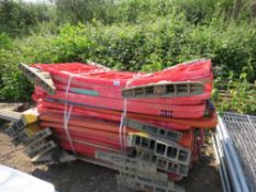 STACK OF PLASTIC CHAPTER 8 BARRIERS. THIS LOT IS SOLD UNDER THE AUCTIONEERS MARGIN SCHEME, THEREF