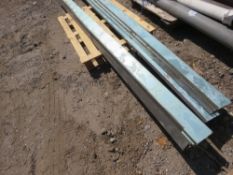 9 X LENGTHS OR ANGLE EDGES, 10FT LENGTH APPROX. THIS LOT IS SOLD UNDER THE AUCTIONEERS MARGIN SCH