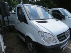 MERCEDES SPRINTER CHASSIS CAB 3500KG TRUCK REG:VU58 UGN. 13FT LENGTH CHASSIS/BODY AREA APPROX. 415,9