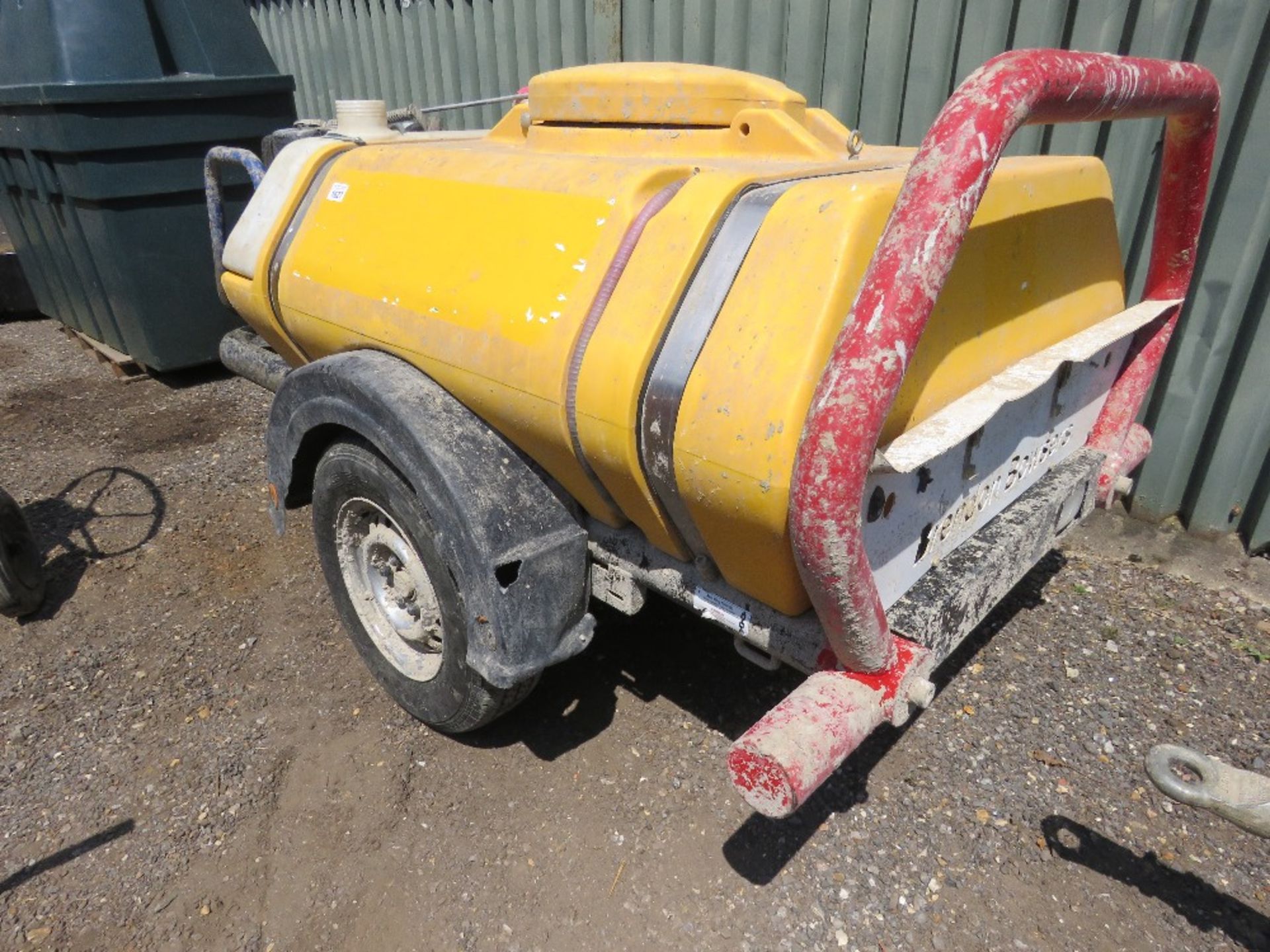 BRENDON POWER WASHER BOWSER WITH YANMAR DIESEL PUMP. WHEN TESTED WAS SEEN TO RUN AND PUMP. - Image 10 of 13