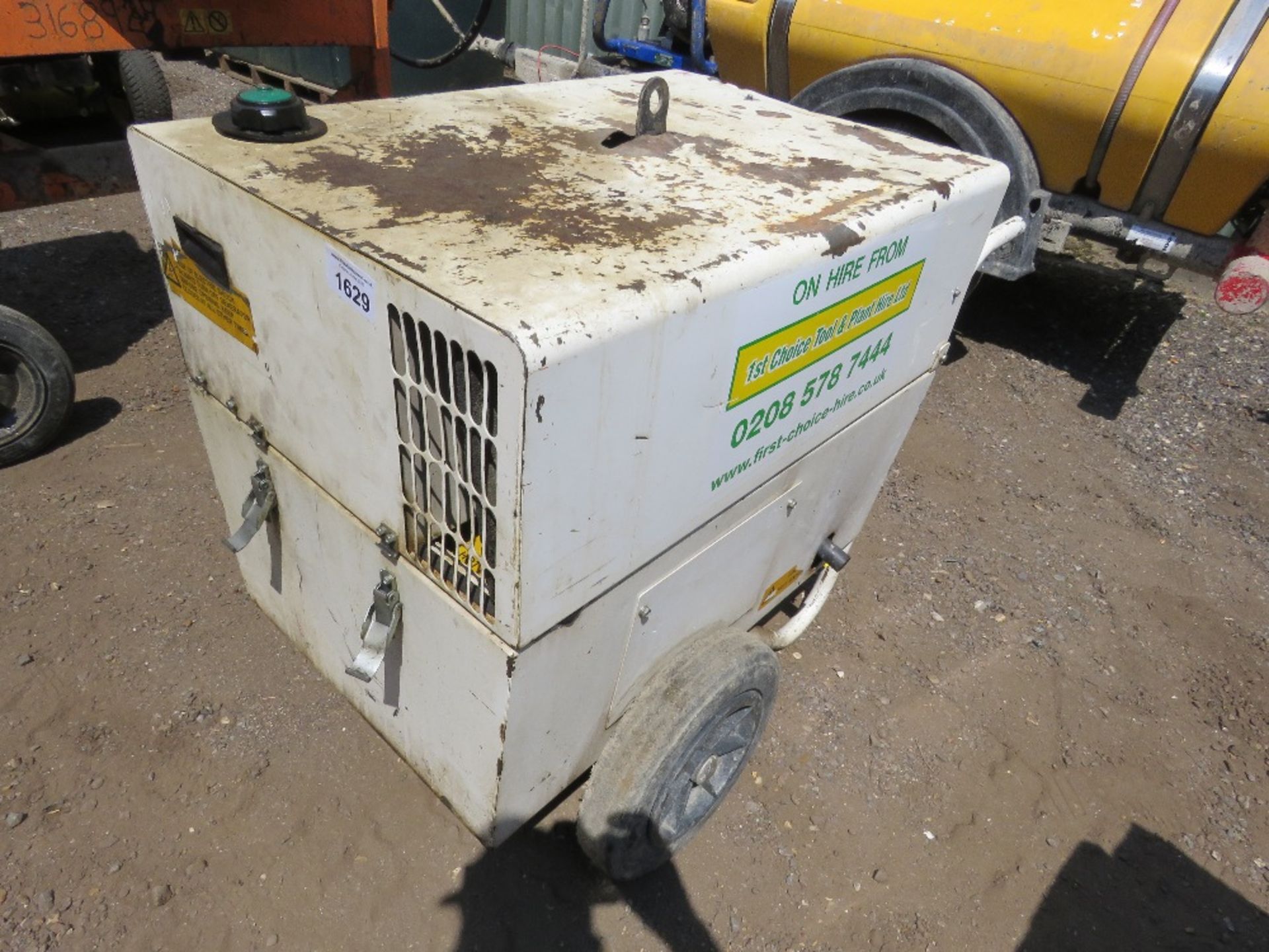 STEPHILL 6KVA BARROW GENERATOR. WHEN TESTED WAS SEEN TO RUN, OUTPUT UNTESTED. - Image 2 of 7