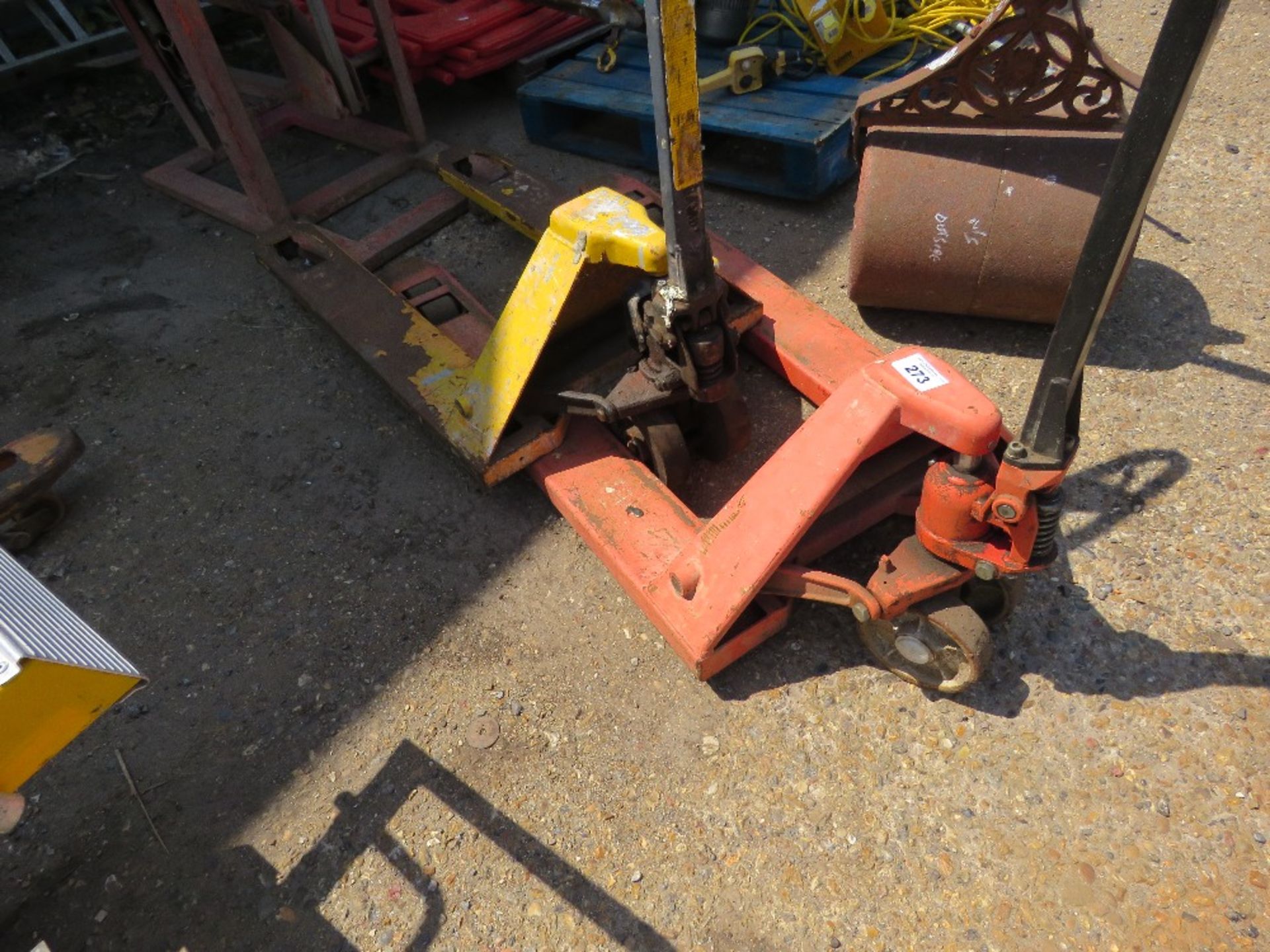 2NO PALLET TRUCKS, SOURCED FROM DEPOT CLOSURE. - Image 2 of 2