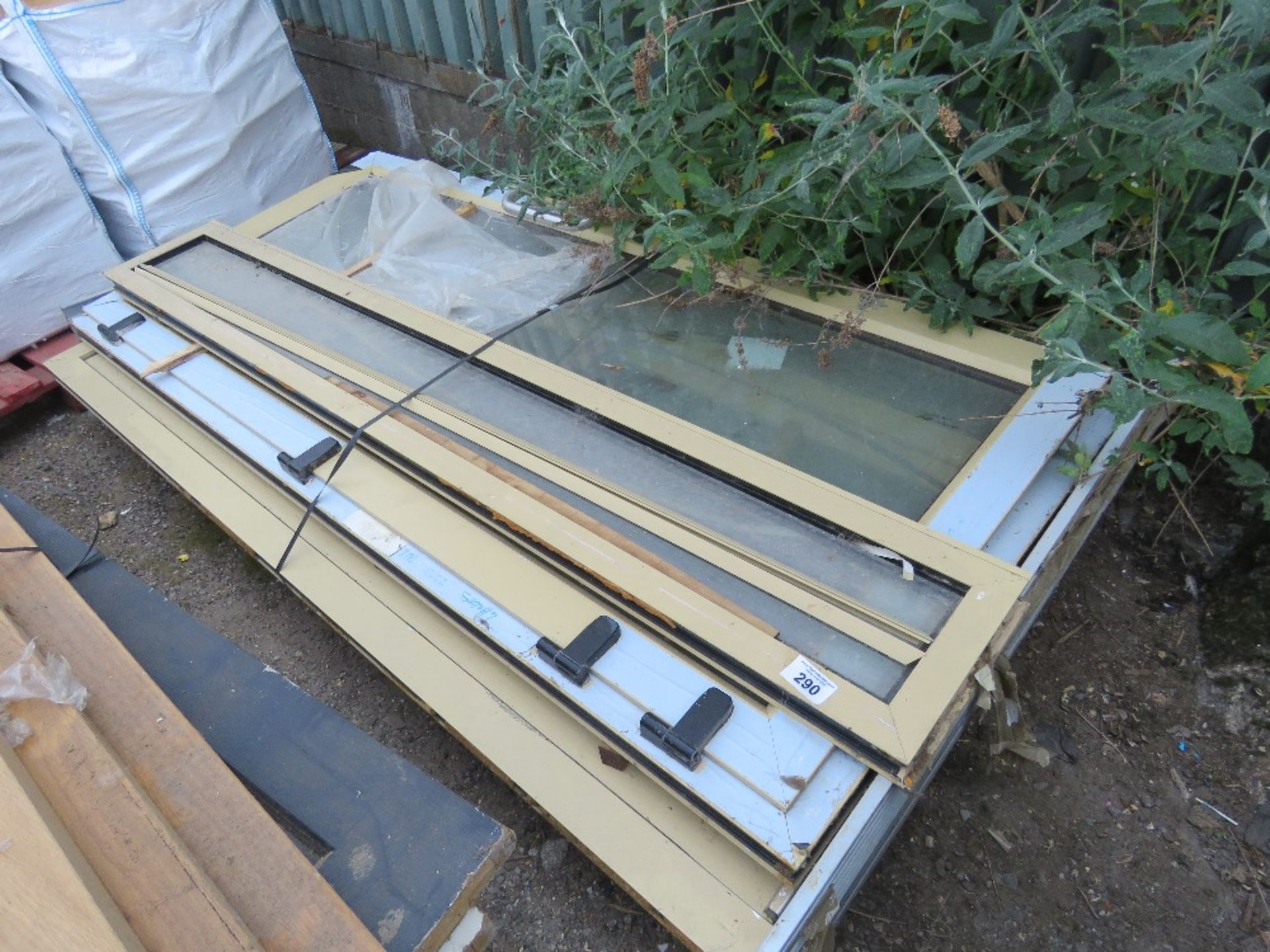 PATIO DOOR AND FRAME ETC.