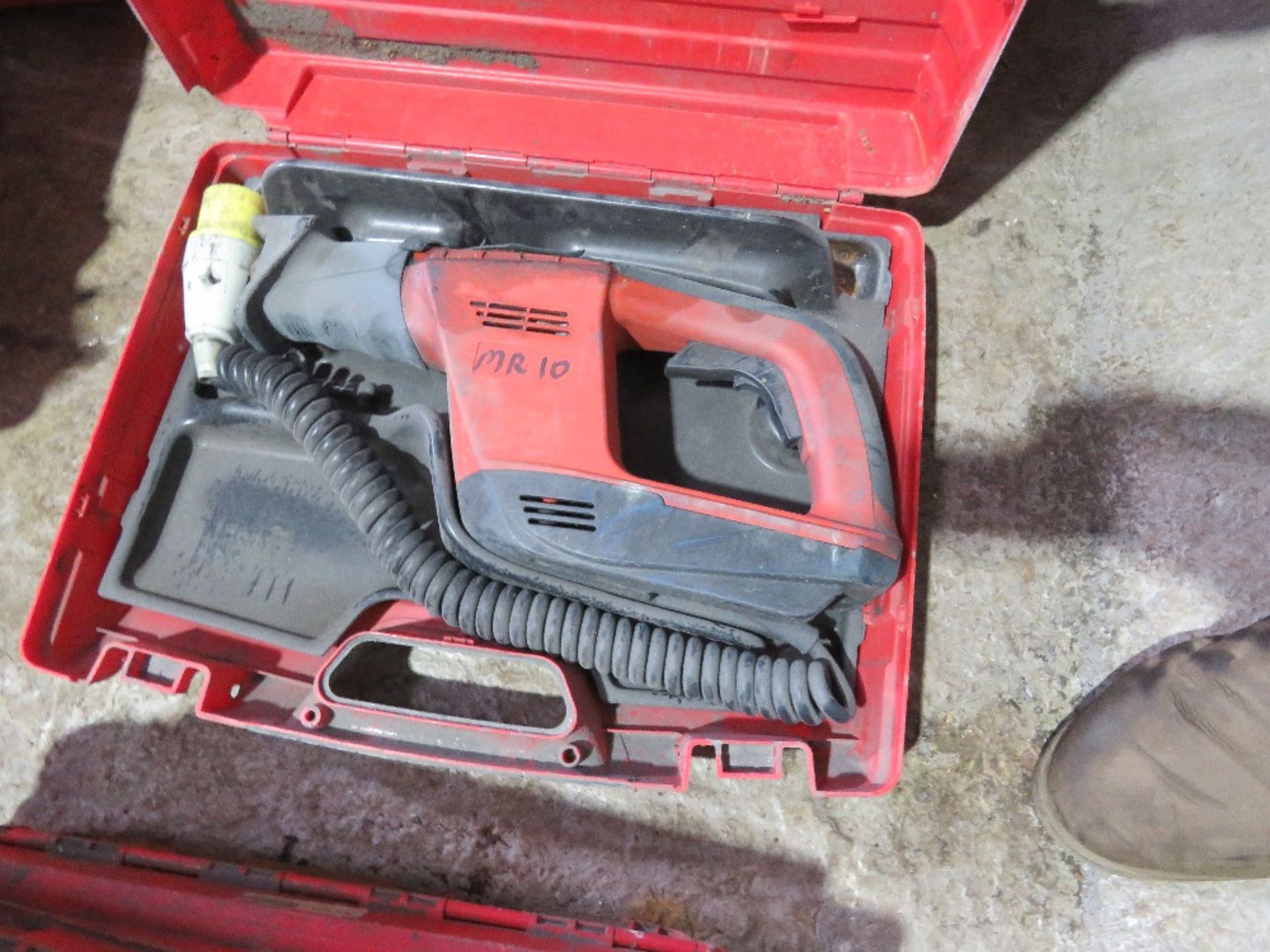 2 X HILTI 110VOLT POWERED RECIPROCATING SAWS. - Image 2 of 2