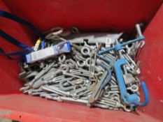 BOX OF WIRE ROPE TENSIONERS.