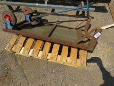 WHEELED TROLLEY WITH DETACHABLE HANDLE. THIS LOT IS SOLD UNDER THE AUCTIONEERS MARGIN SCHEME, THE