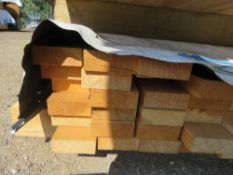 60NO UNTREATED TIMBERS 65MM X 25MM @2.4M LENGTH APPROX.