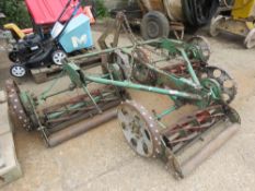 TRACTOR MOUNTED WHEEL DRIVEN TOWED GAND MOWERS 8FT WIDTH APPROX.