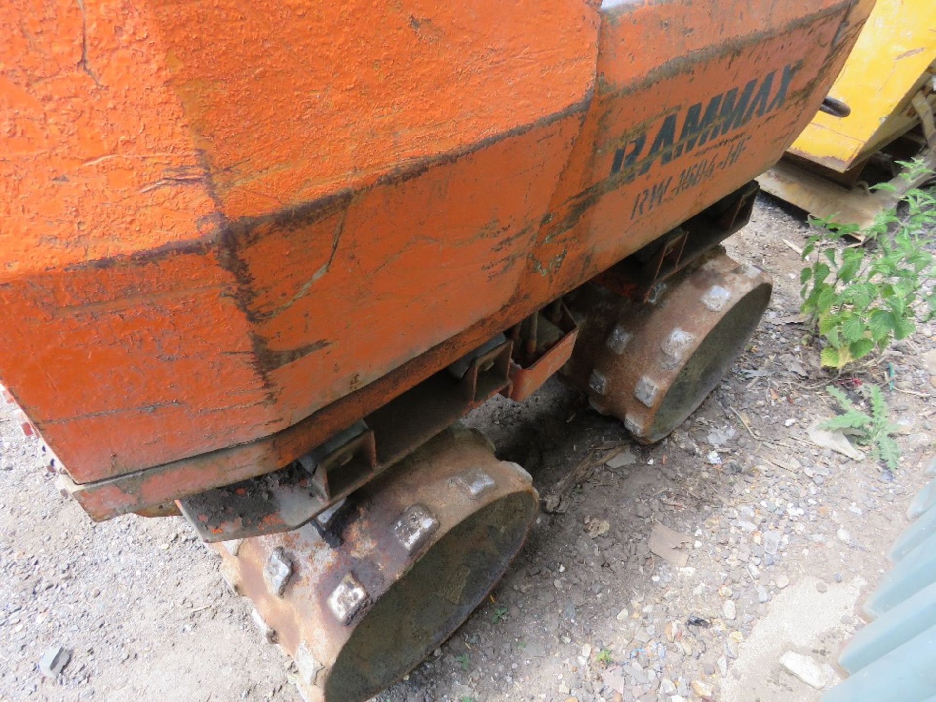 RAMMAX DIESEL TRENCH ROLLER. - Image 4 of 6