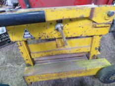 MANUAL BLOCK SPLITTER. THIS LOT IS SOLD UNDER THE AUCTIONEERS MARGIN SCHEME, THEREFORE NO VAT WIL