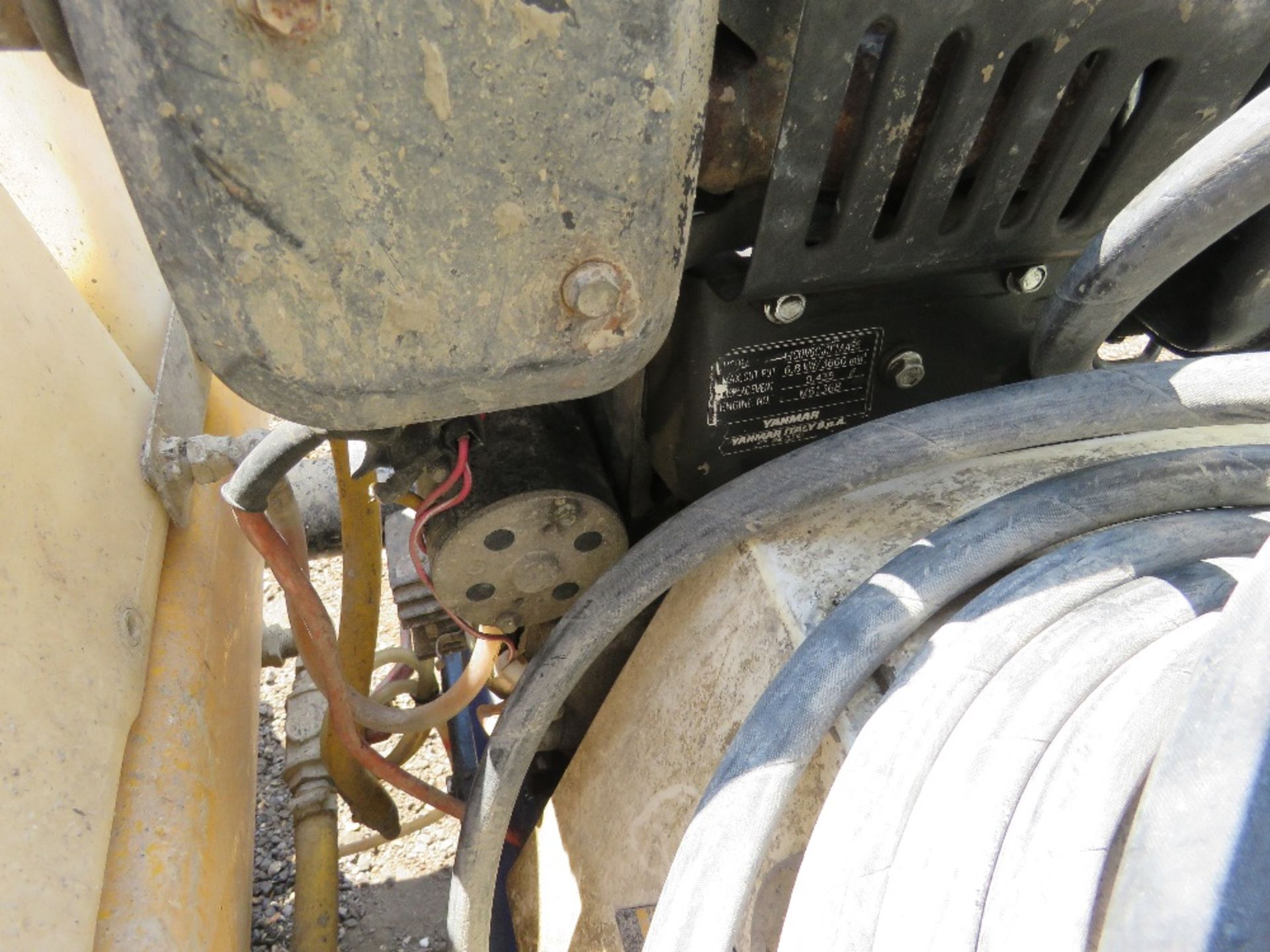 BRENDON POWER WASHER BOWSER WITH YANMAR DIESEL PUMP. WHEN TESTED WAS SEEN TO RUN AND PUMP. - Image 8 of 13