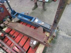2 X HEAVY DUTY LARGE TROLLEY JACKS. THIS LOT IS SOLD UNDER THE AUCTIONEERS MARGIN SCHEME, THEREFO