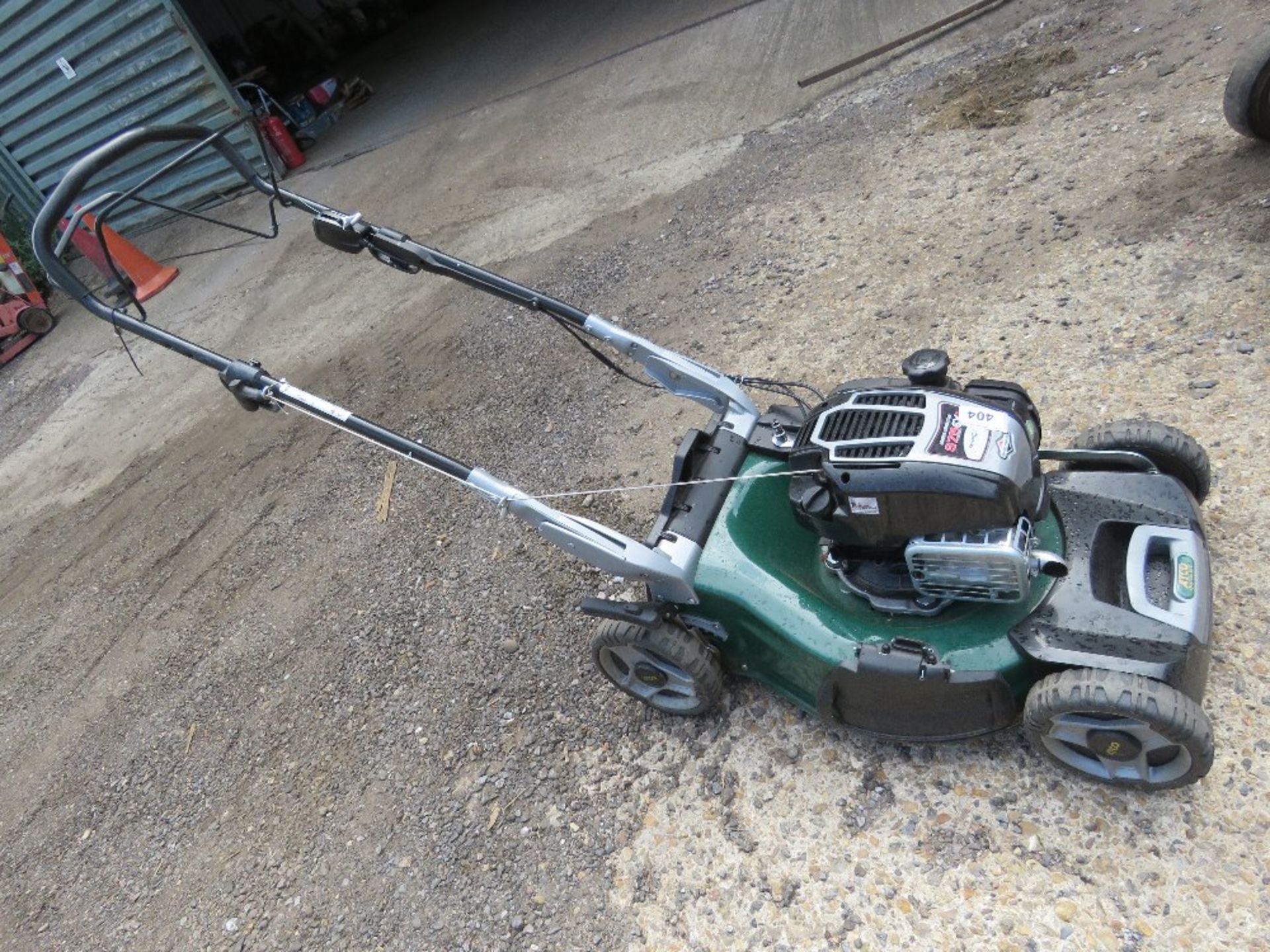 ATCO PETROL LAWNMOWER, NO COLLECTOR. THIS LOT IS SOLD UNDER THE AUCTIONEERS MARGIN SCHEME, THEREF - Image 2 of 4