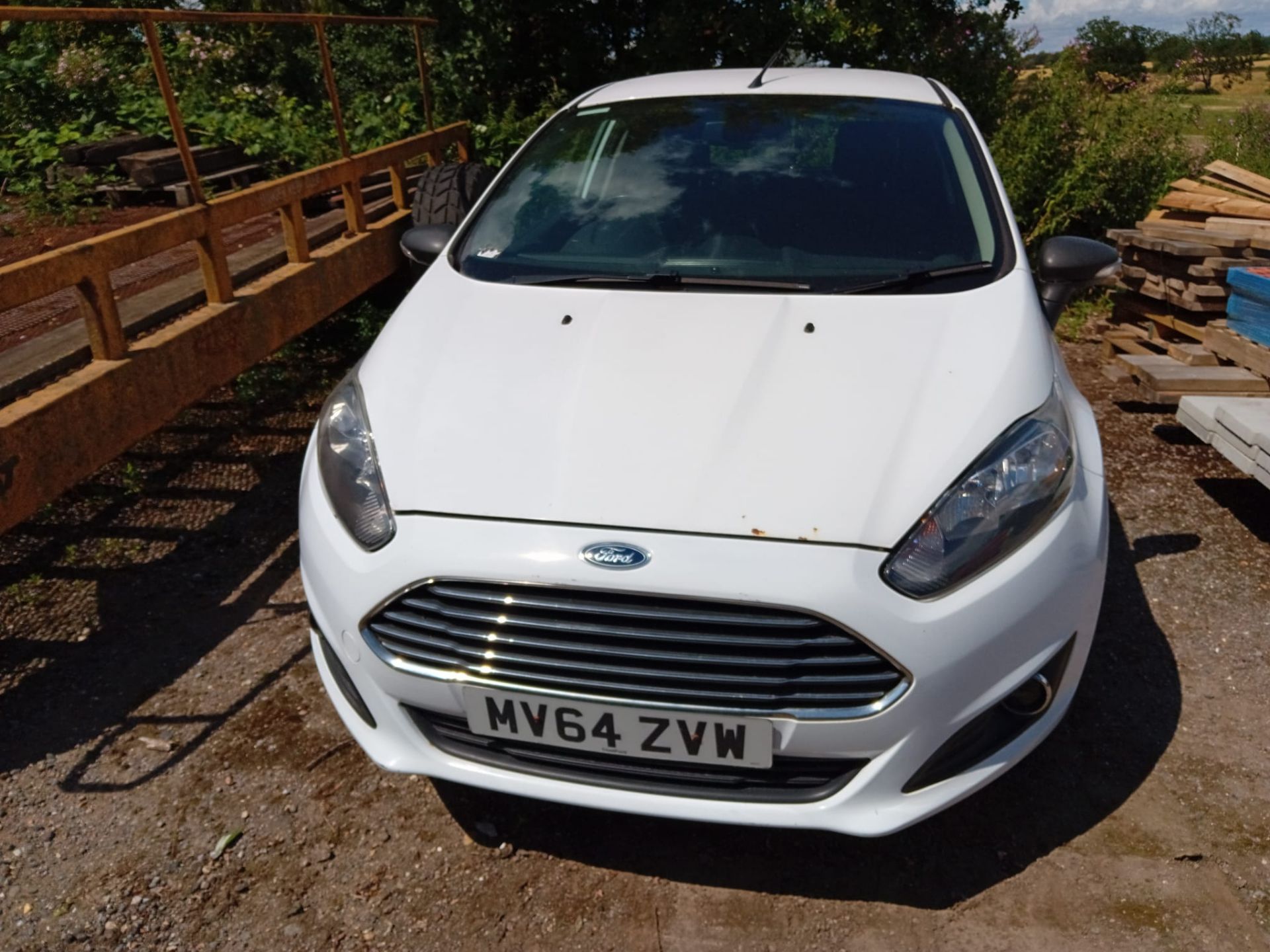 FORD FIESTA VAN MV64 ZVW WITH V5 - Image 2 of 9