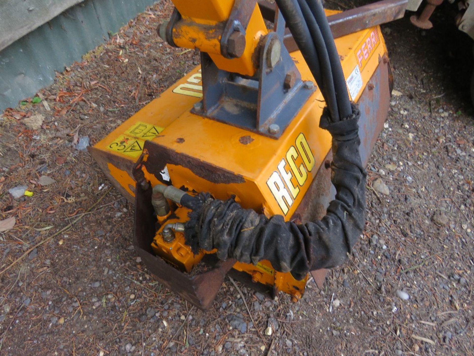 FERRI TA26 FLAIL HEDGE CUTTER MOWER, YEAR 2004. SUITABLE FOR SMALL TRACTOR. - Image 7 of 12