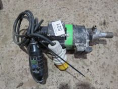 110VOLT POWERED CORE DRILL HEAD.