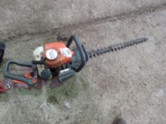 HUSQVARNA HEDGE CUTTER. THIS LOT IS SOLD UNDER THE AUCTIONEERS MARGIN SCHEME, THEREFORE NO VAT WI