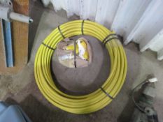 YELLOW PIPE PLUS FITTINGS 20MM X 2.3MM RATED.