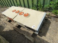 2 X MANHOLE GULLEY SECTIONS. THIS LOT IS SOLD UNDER THE AUCTIONEERS MARGIN SCHEME, THEREFORE NO V