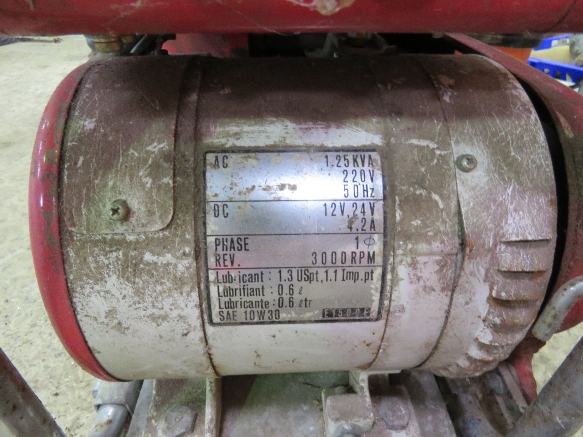 HONDA E1500 PETROL ENGINED GENERATOR. - Image 4 of 5