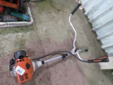 STIHL M130 PETROL ENGINED DRIVE HEAD. THIS LOT IS SOLD UNDER THE AUCTIONEERS MARGIN SCHEME, THERE