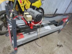 RUBI LARGE SIZED TILE CUTTING SAWBENCH, 6FT LENGTH APPROX.
