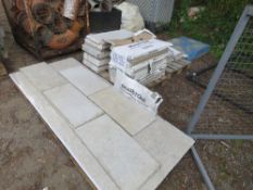 4 X PALLETS OF BRADSTONE PORCELAIN TILES. THIS LOT IS SOLD UNDER THE AUCTIONEERS MARGIN SCHEME, T