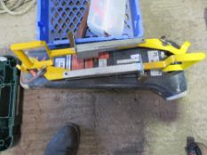 CABLE DETECTOR PLUS A PAIR OF MANHOLE LIFTING TONGS / KEYS. THIS LOT IS SOLD UNDER THE AUCTIONEER