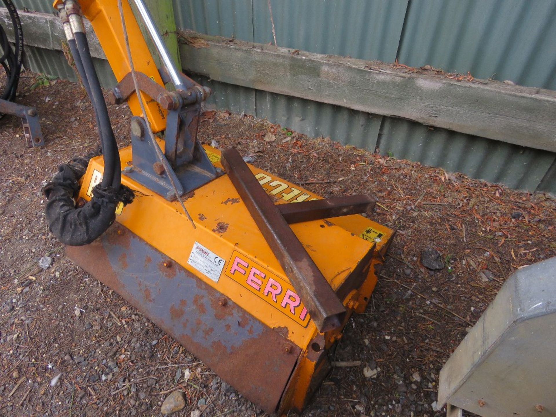 FERRI TA26 FLAIL HEDGE CUTTER MOWER, YEAR 2004. SUITABLE FOR SMALL TRACTOR. - Image 8 of 12