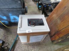 SENTRY SECURITY SAFE WITH INSTRUCTIONS. THIS LOT IS SOLD UNDER THE AUCTIONEERS MARGIN SCHEME, THE