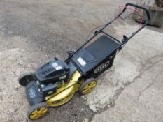 BMO PETROL ENGINED LAWNMOWER. THIS LOT IS SOLD UNDER THE AUCTIONEERS MARGIN SCHEME, THEREFORE NO