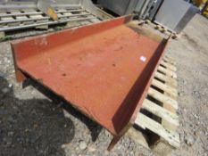LARGE HEAVY RSJ GIRDER 1.55M LENGTH X 54CM HEIGHT X 21CM WIDTH APPROX. THIS LOT IS SOLD UNDER THE