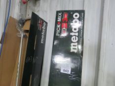 2 X METABO FSB 36-18 BATTERY POWERED STRIMMERS, BOXED, UNUSED (NO BATTERIES OR CHARGERS)