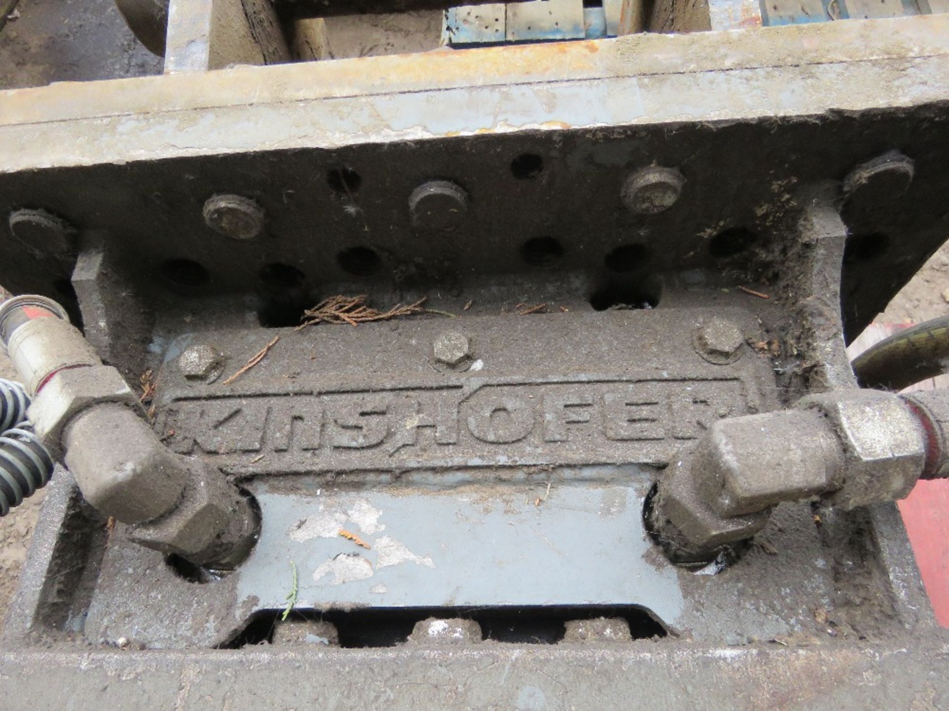 FEMAC EXCAVATOR MOUNTED HEAVY DUTY FLAIL HEAD ON 80MM PINS. UNTESTED, CONDITION UNKNOWN. - Image 10 of 10