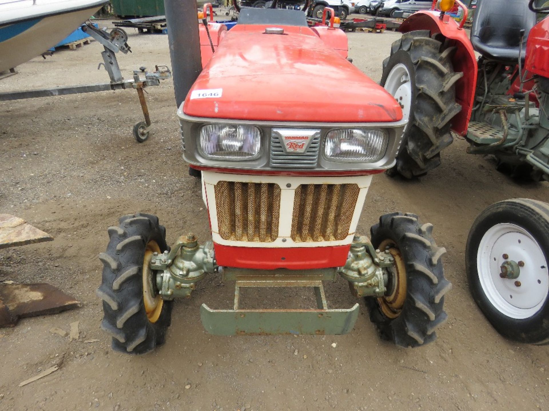 YANMAR YM1700BD 4WD COMPACT AGRICULTURAL TRACTOR WITH REAR LINK ARMS. WHEN TESTED WAS SEEN TO DRIVE, - Image 2 of 7