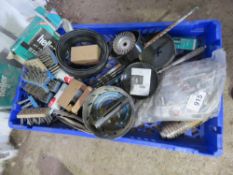 CORE DRILL, DRILL BITS, HOLE SAWS AND SUNDRIES.