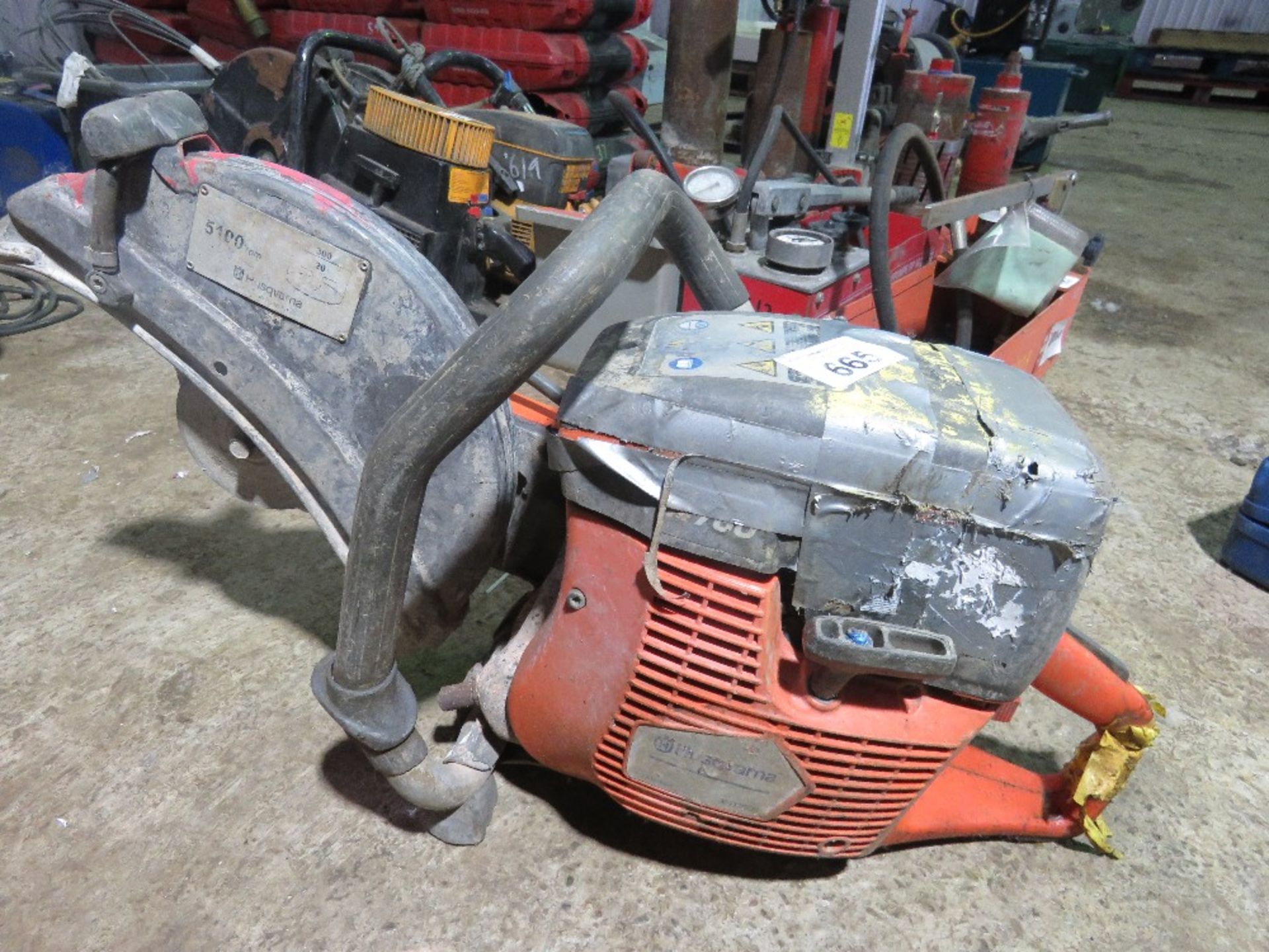 HUSQVARNA K760 PETROL CUT OFF SAW, DIRECT FROM UTILITIES COMPANY.