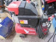 KESTREL 240VOLT MINI AIR COMPRESSOR WITH A HOSE. THIS LOT IS SOLD UNDER THE AUCTIONEERS MARGIN SC