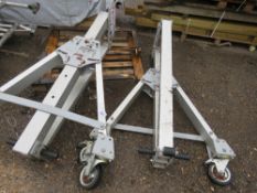 PAIR OF EASI-RIG LIFTING BEAM SUPPOSRTS, SOURCED FROM COMPANY LIQUIDATION.