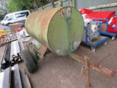 SINGLE AXLED BOWSER. THIS LOT IS SOLD UNDER THE AUCTIONEERS MARGIN SCHEME, THEREFORE NO VAT WILL